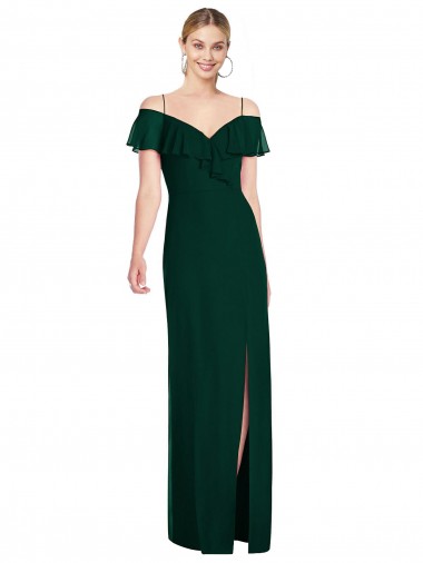Ever Green Trumpet Sweetheart Long Semi Formal Evening Dress Canada Online