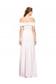 White Mermaid Off the Shoulder Long Formal Dress Canada Online