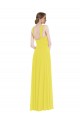 Yellow A-Line Sweetheart Long Semi Formal Evening Dress Canada Online
